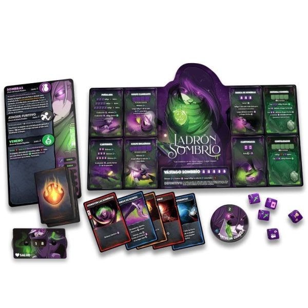 Dice Throne 3 Piromante vs Ladrón Sombrío - Imagen 2