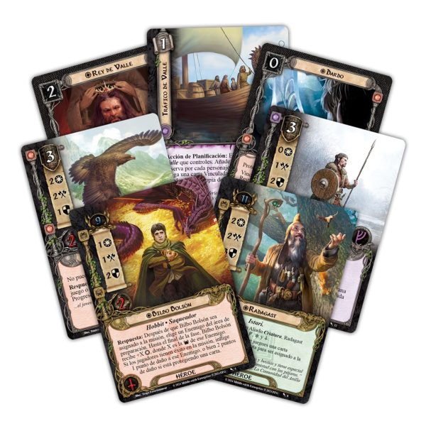 El Señor de los Anillos LCG - Ered Mithrin expansión de héroes - Imagen 2