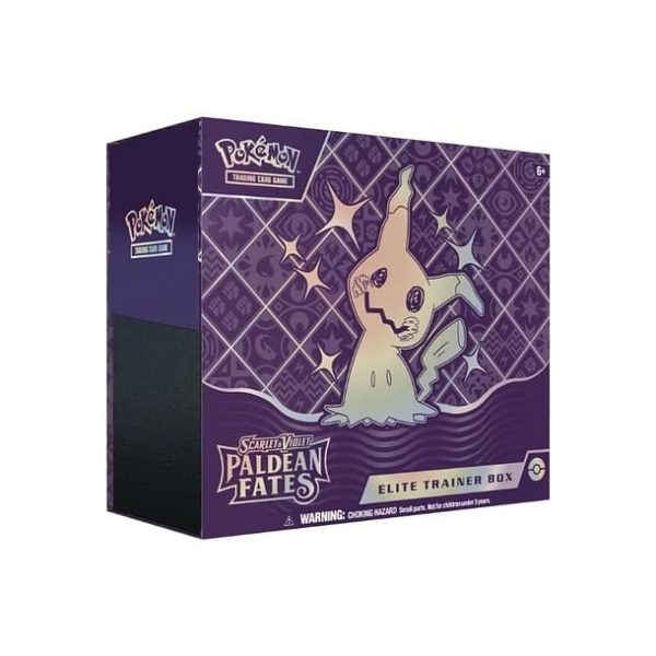 POKEMON TCG SCARLET & VIOLET - DESTINOS DE PALDEA CAJA DE ENTRENADOR ELITE ESPAÑOL