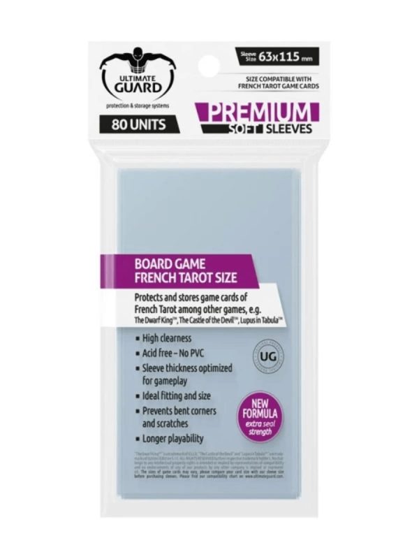 PROTECTORES FRENCH TAROT SOFT - ULTIMATE GUARD