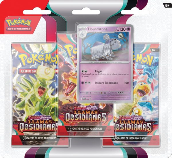 Pokemon TCG Scarlet & Violet - Obsidian Flames 3-Pack Blister English
